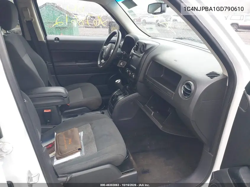 2016 JEEP LIBERTY (PATRIOT) VIN 1C4NJPBA1GD790610 — фото 5