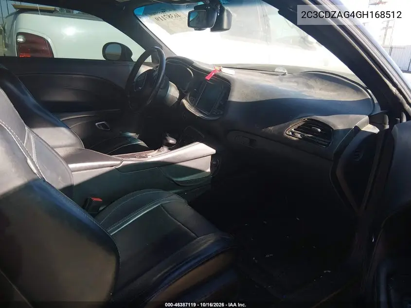 2016 DODGE CHALLENGER VIN 2C3CDZAG4GH168512 — фото 5