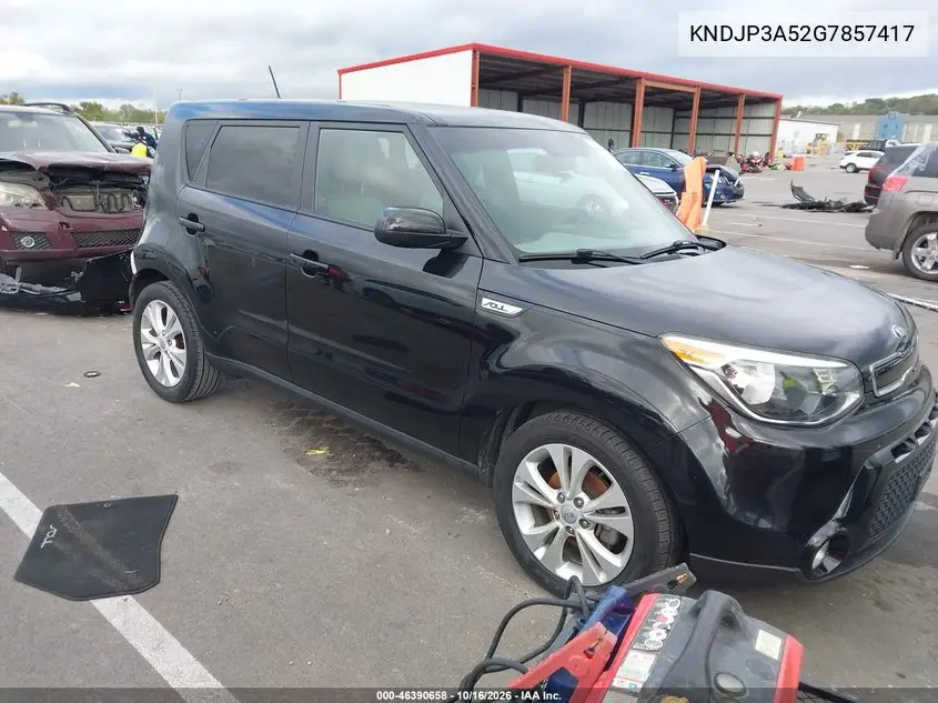 KIA SOUL 2016, VIN KNDJP3A52G7857417