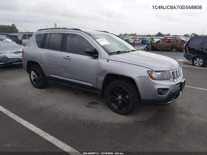 JEEP COMPASS 2016, VIN 1C4NJCBA7GD568808