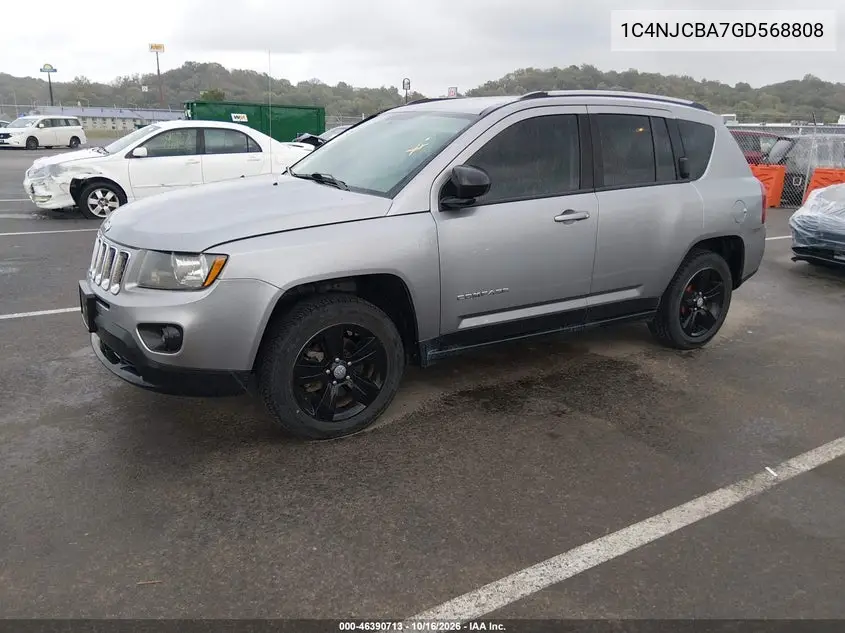 2016 JEEP COMPASS VIN 1C4NJCBA7GD568808 — фото 2