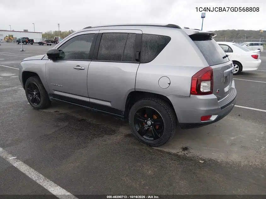 2016 JEEP COMPASS VIN 1C4NJCBA7GD568808 — фото 3
