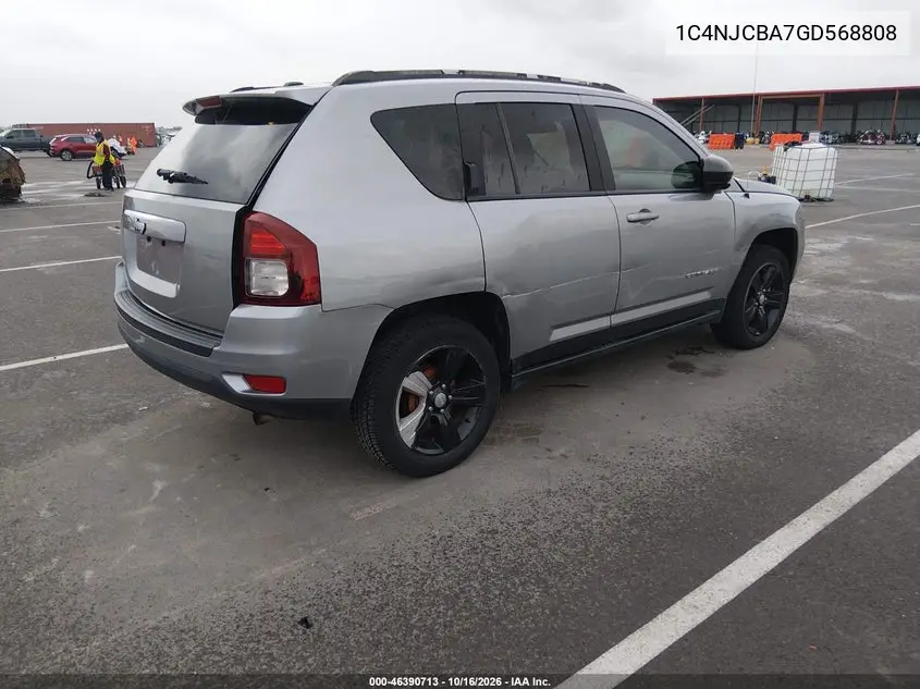 2016 JEEP COMPASS VIN 1C4NJCBA7GD568808 — фото 4