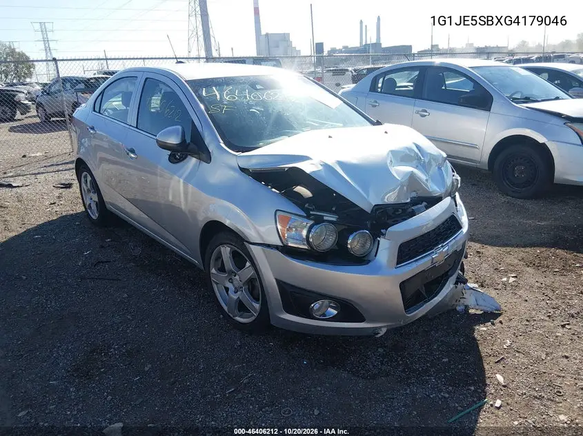 CHEVROLET SONIC 2016, VIN 1G1JE5SBXG4179046