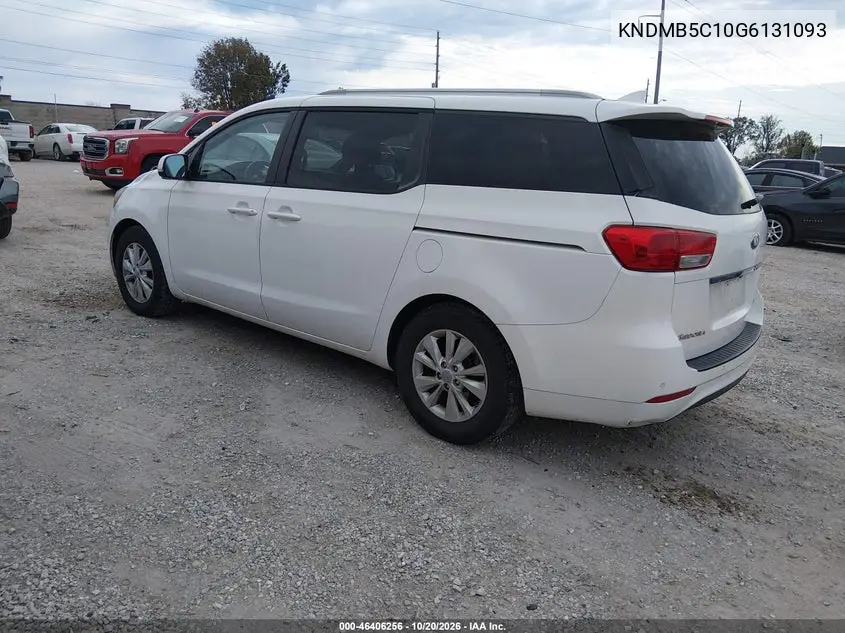 2016 KIA SEDONA VIN KNDMB5C10G6131093 — фото 3