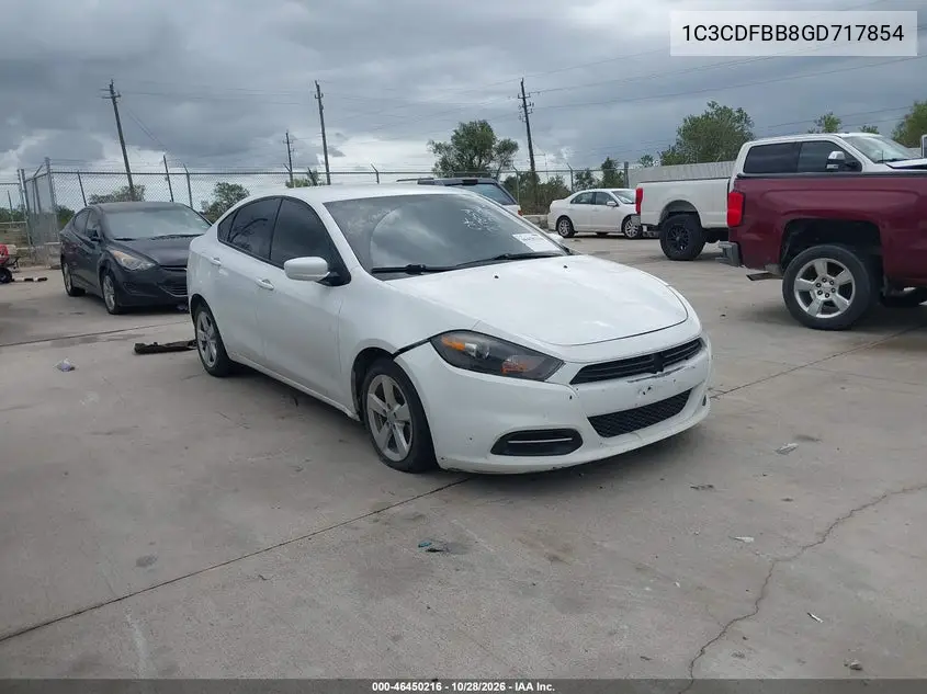 DODGE DART 2016, VIN 1C3CDFBB8GD717854