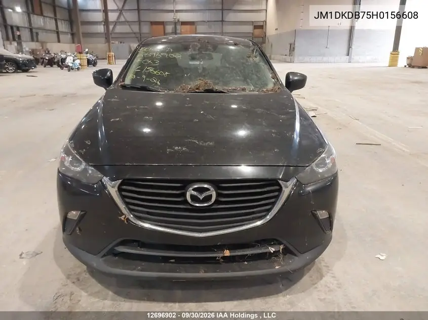 2017 MAZDA CX-3 VIN JM1DKDB75H0156608 — фото 12