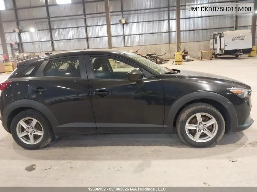 2017 MAZDA CX-3 VIN JM1DKDB75H0156608 — фото 13