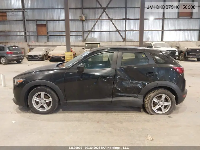 2017 MAZDA CX-3 VIN JM1DKDB75H0156608 — фото 14