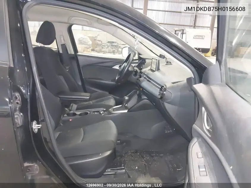 2017 MAZDA CX-3 VIN JM1DKDB75H0156608 — фото 5