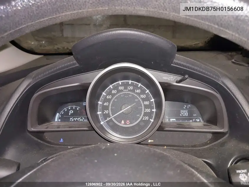 2017 MAZDA CX-3 VIN JM1DKDB75H0156608 — фото 7