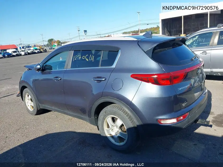 2017 KIA SPORTAGE VIN KNDPMCAC9H7290576 — фото 15