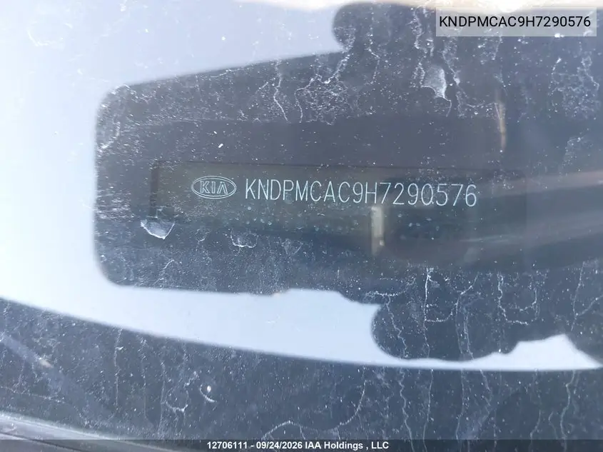 2017 KIA SPORTAGE VIN KNDPMCAC9H7290576 — фото 20