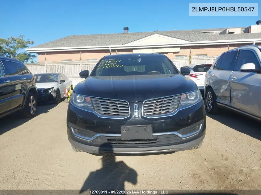 2017 LINCOLN MKX VIN 2LMPJ8LP0HBL50547 — фото 12
