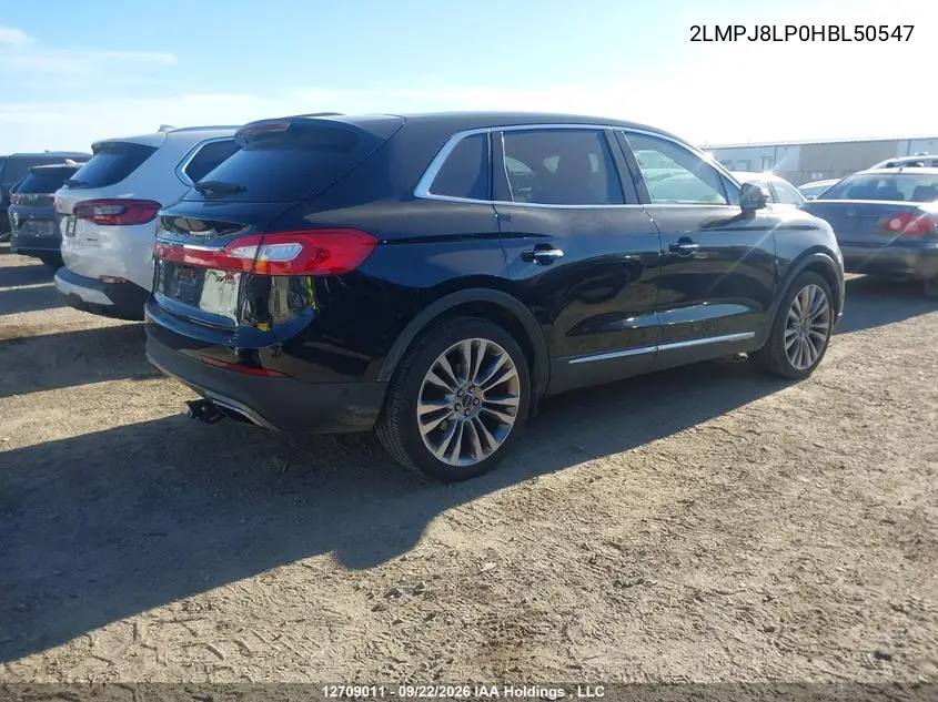 2017 LINCOLN MKX VIN 2LMPJ8LP0HBL50547 — фото 4