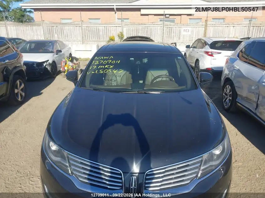 2017 LINCOLN MKX VIN 2LMPJ8LP0HBL50547 — фото 6
