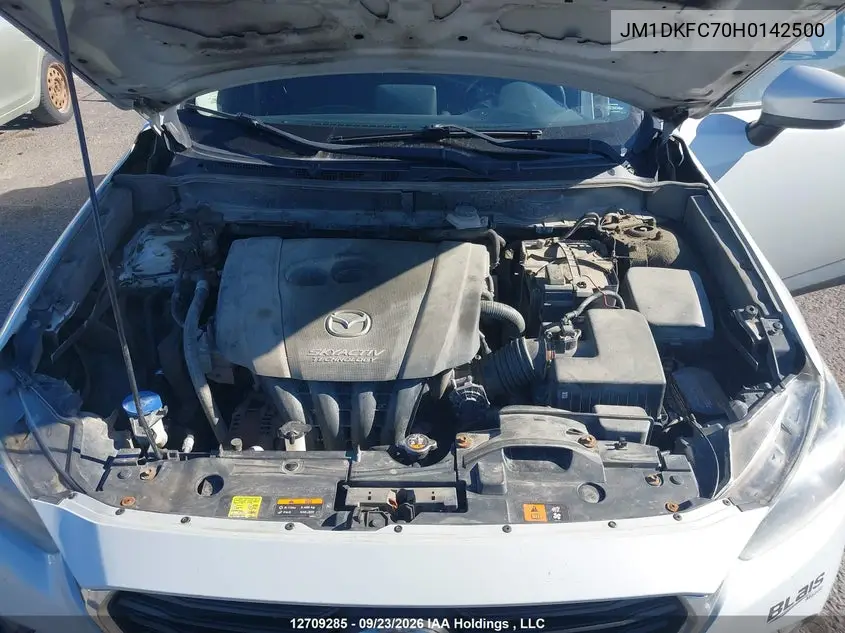 2017 MAZDA CX-3 VIN JM1DKFC70H0142500 — фото 10