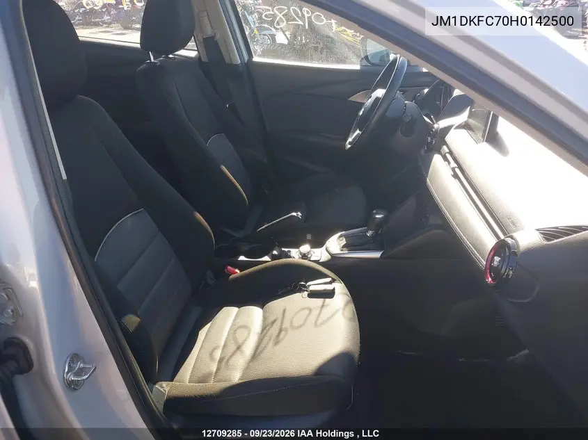 2017 MAZDA CX-3 VIN JM1DKFC70H0142500 — фото 5
