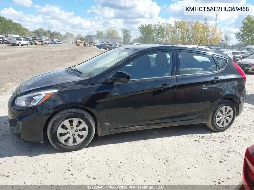 2017 HYUNDAI ACCENT VIN KMHCT5AE2HU369468 — фото 15