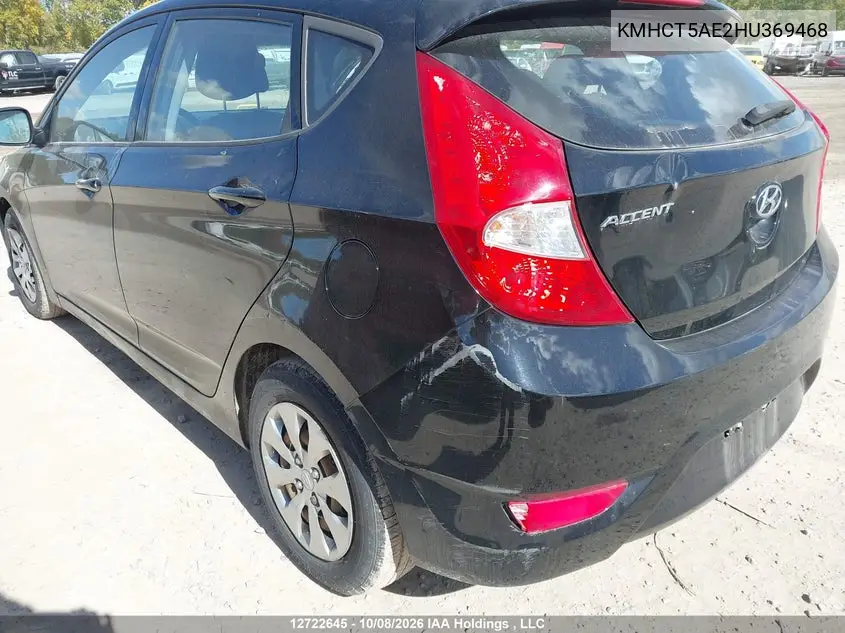 2017 HYUNDAI ACCENT VIN KMHCT5AE2HU369468 — фото 23