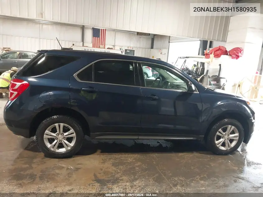 2017 CHEVROLET EQUINOX VIN 2GNALBEK3H1580935 — фото 15