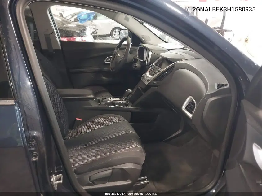 2017 CHEVROLET EQUINOX VIN 2GNALBEK3H1580935 — фото 5