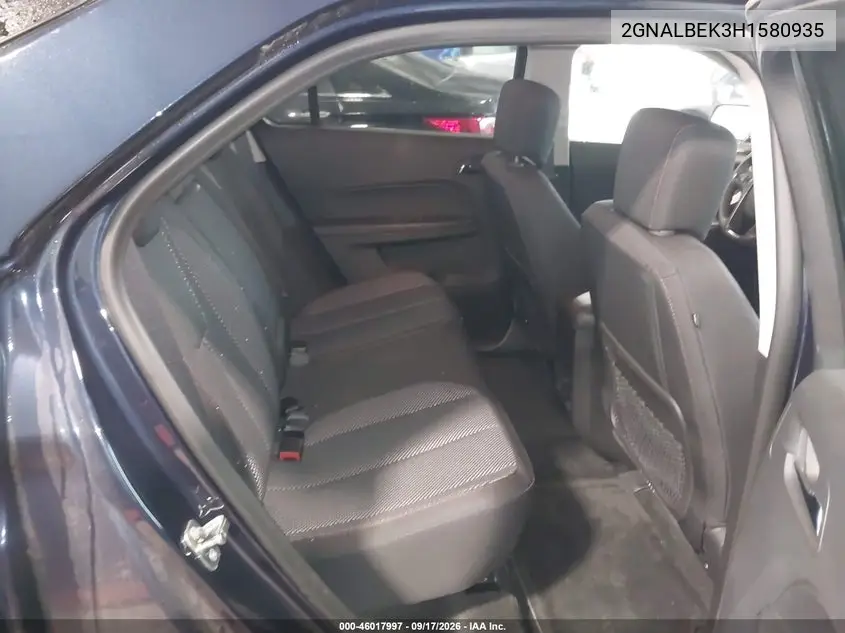 2017 CHEVROLET EQUINOX VIN 2GNALBEK3H1580935 — фото 8