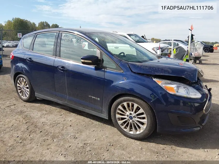 FORD C-MAX 2017, VIN 1FADP5AU7HL111706