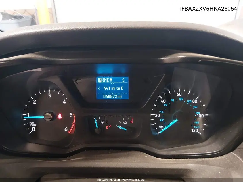 2017 FORD TRANSIT VIN 1FBAX2XV6HKA26054 — фото 7