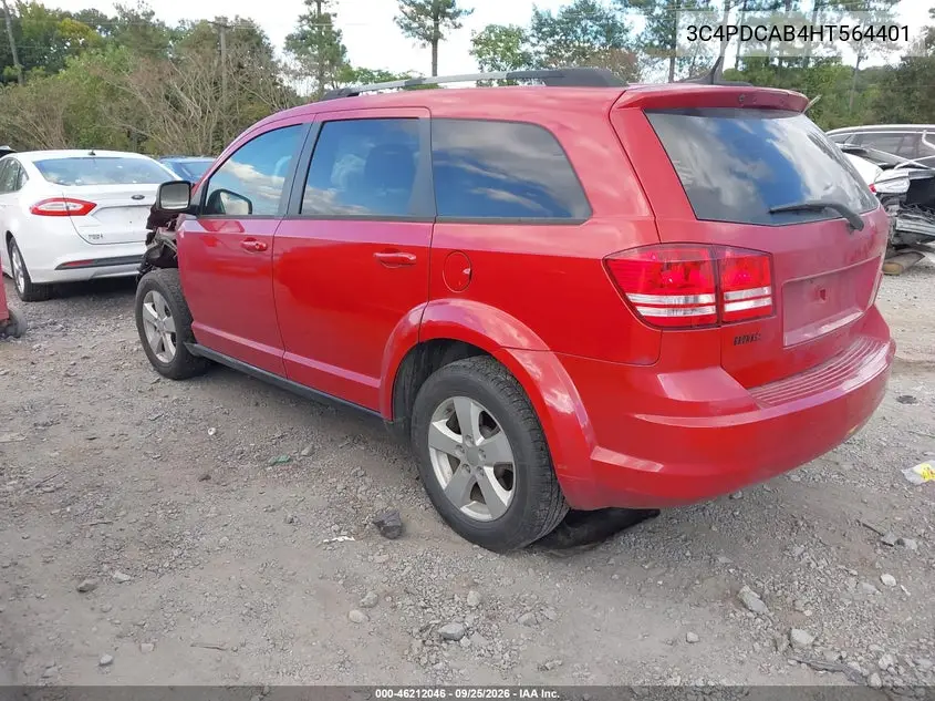 2017 DODGE JOURNEY VIN 3C4PDCAB4HT564401 — фото 3