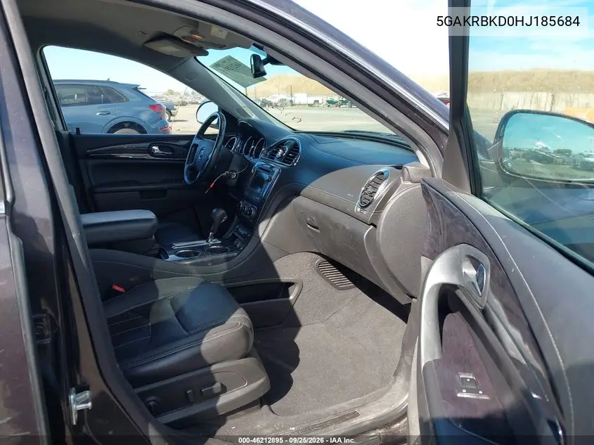 2017 BUICK ENCLAVE VIN 5GAKRBKD0HJ185684 — фото 5