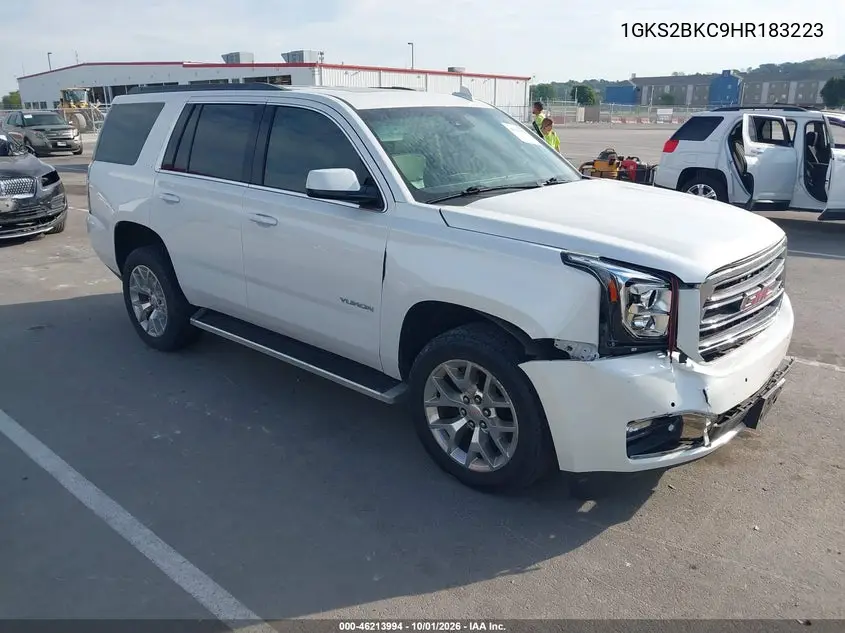 GMC YUKON 2017, VIN 1GKS2BKC9HR183223