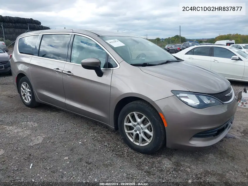 CHRYSLER PACIFICA 2017, VIN 2C4RC1DG2HR837877