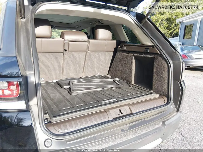 2017 LAND ROVER RANGE ROVER SPORT VIN SALWR2FK3HA166774 — фото 22