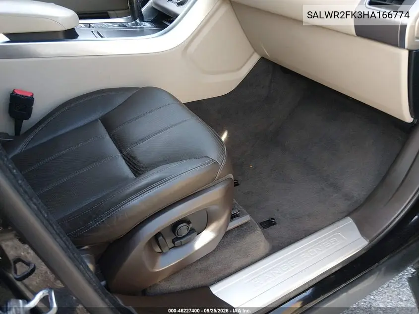 2017 LAND ROVER RANGE ROVER SPORT VIN SALWR2FK3HA166774 — фото 5