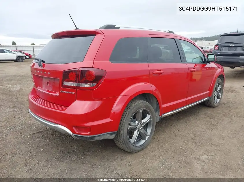 2017 DODGE JOURNEY VIN 3C4PDDGG9HT515171 — фото 4