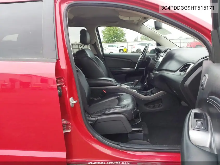 2017 DODGE JOURNEY VIN 3C4PDDGG9HT515171 — фото 5