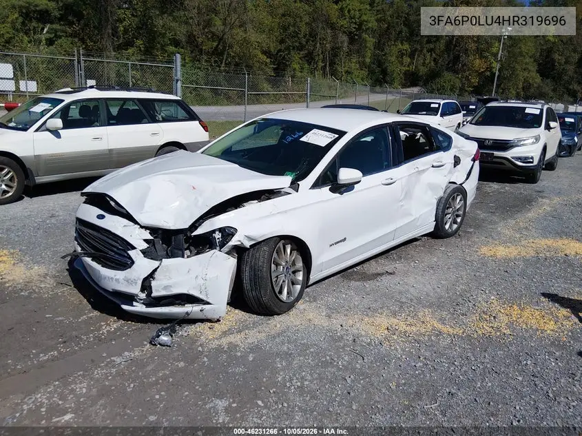 2017 FORD FUSION VIN 3FA6P0LU4HR319696 — фото 4