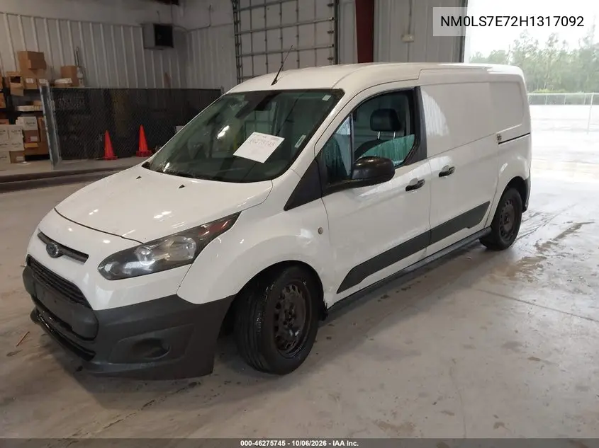 2017 FORD TRANSIT CONNECT VIN NM0LS7E72H1317092 — фото 2