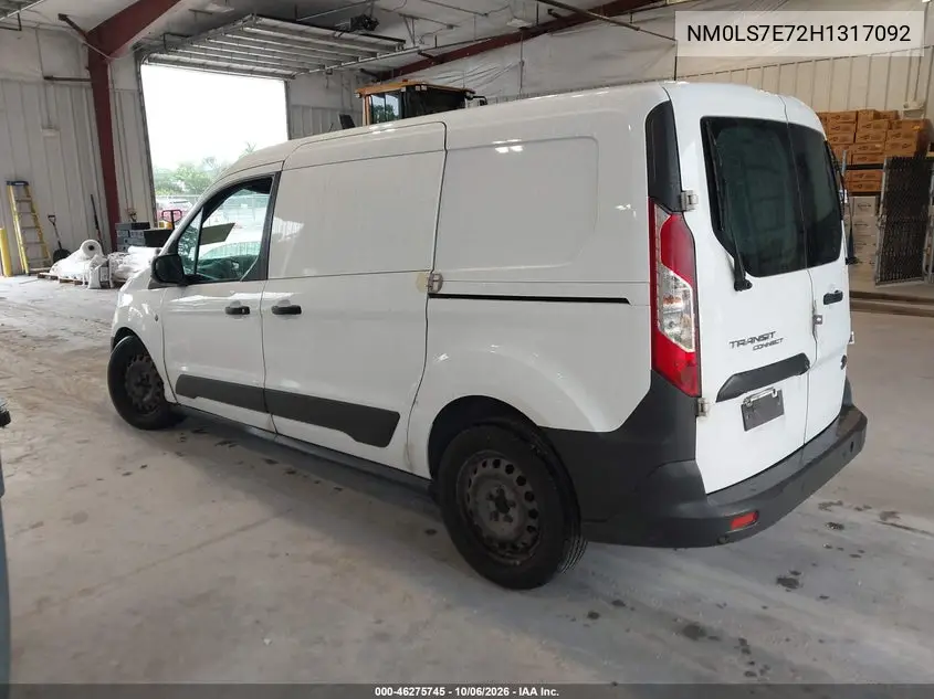 2017 FORD TRANSIT CONNECT VIN NM0LS7E72H1317092 — фото 3