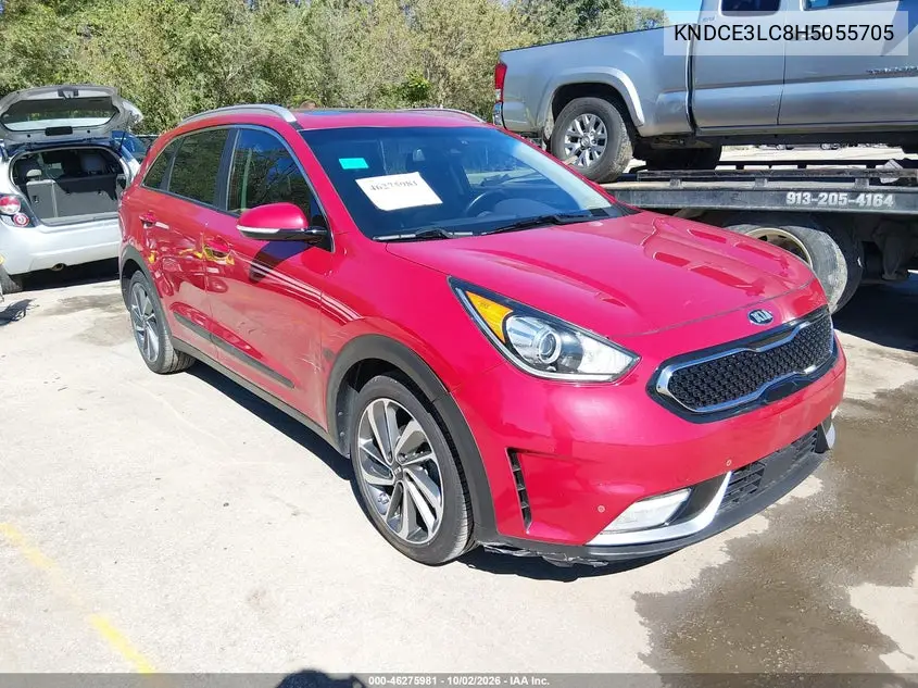 KIA NIRO 2017, VIN KNDCE3LC8H5055705