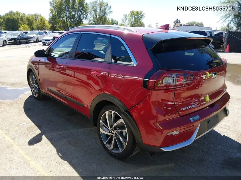 2017 KIA NIRO VIN KNDCE3LC8H5055705 — фото 3