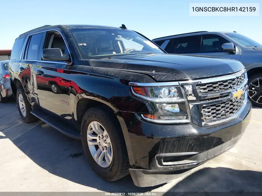 CHEVROLET TAHOE 2017, VIN 1GNSCBKC8HR142159