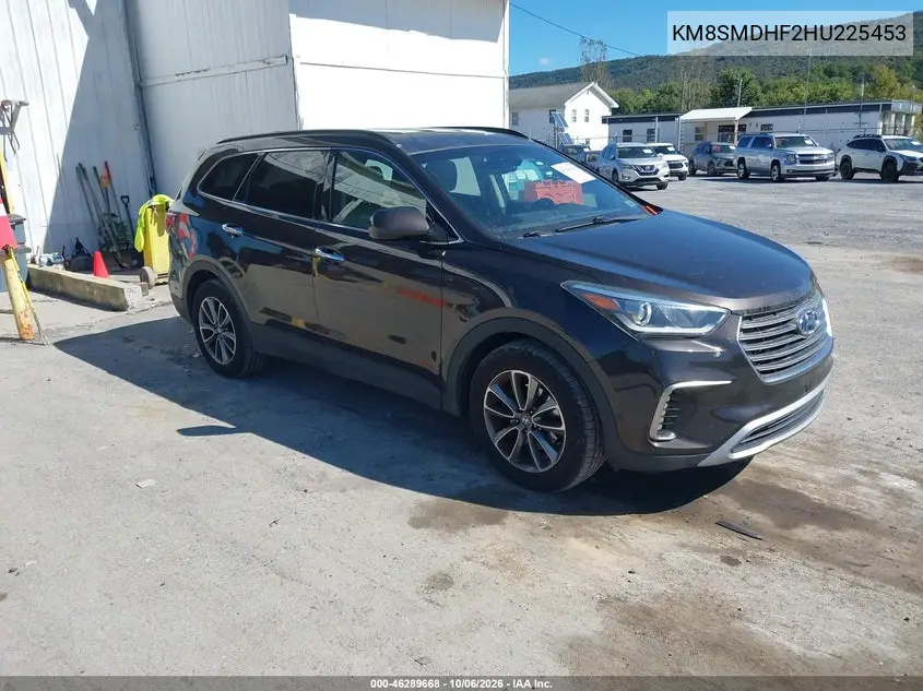 HYUNDAI SANTA FE 2017, VIN KM8SMDHF2HU225453