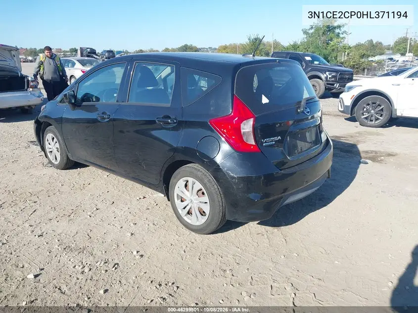 2017 NISSAN NOTE VIN 3N1CE2CP0HL371194 — фото 3