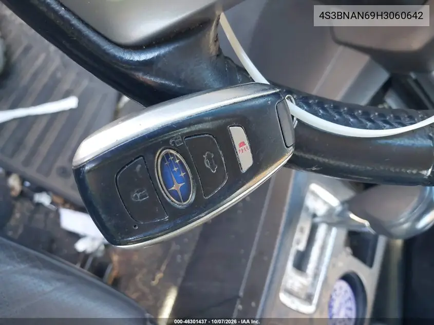 2017 SUBARU LEGACY VIN 4S3BNAN69H3060642 — фото 11