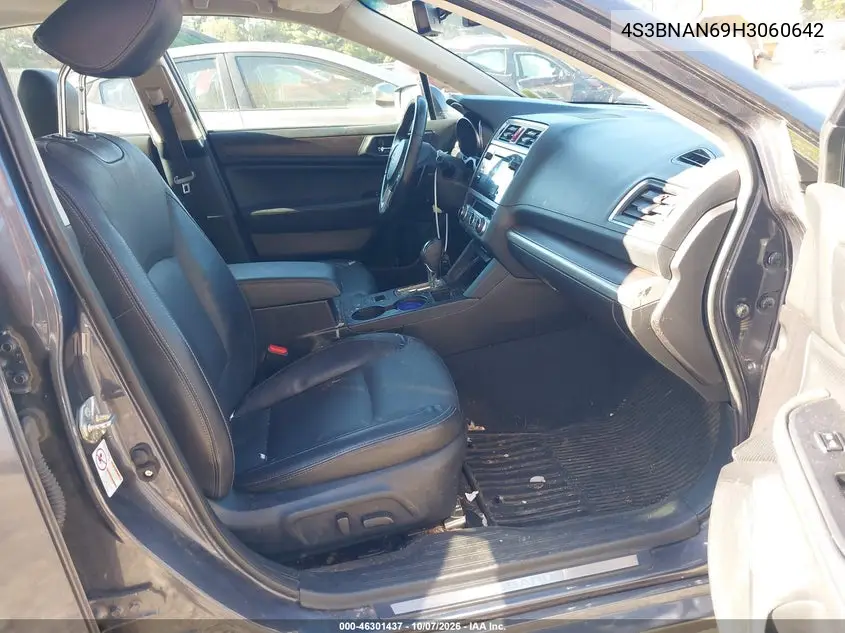 2017 SUBARU LEGACY VIN 4S3BNAN69H3060642 — фото 5