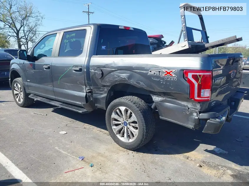 2017 FORD F-150 VIN 1FTEW1EP8HFB79803 — фото 3