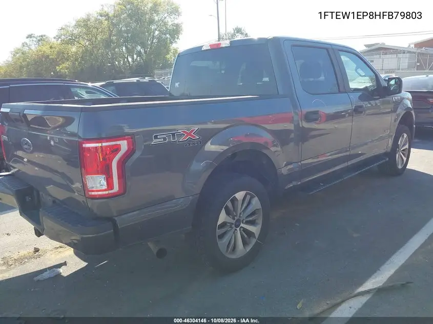 2017 FORD F-150 VIN 1FTEW1EP8HFB79803 — фото 4