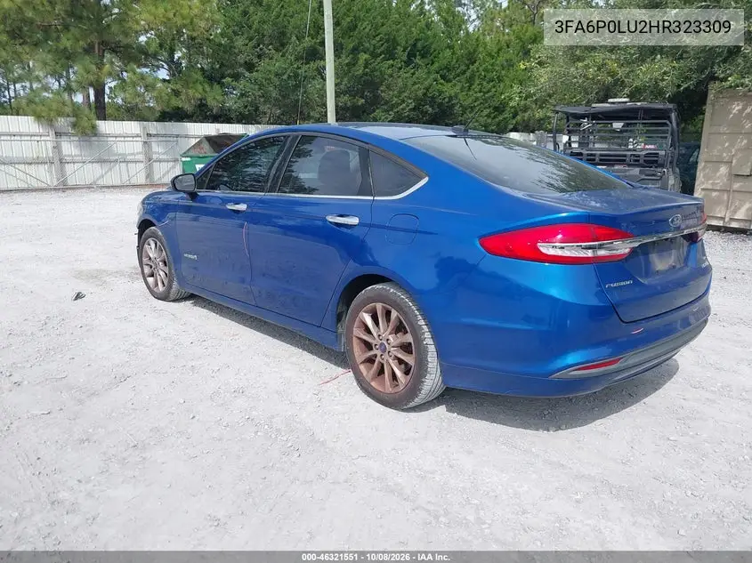 2017 FORD FUSION VIN 3FA6P0LU2HR323309 — фото 3